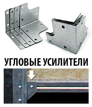 Угловые усилители для стеллажей netbardaka